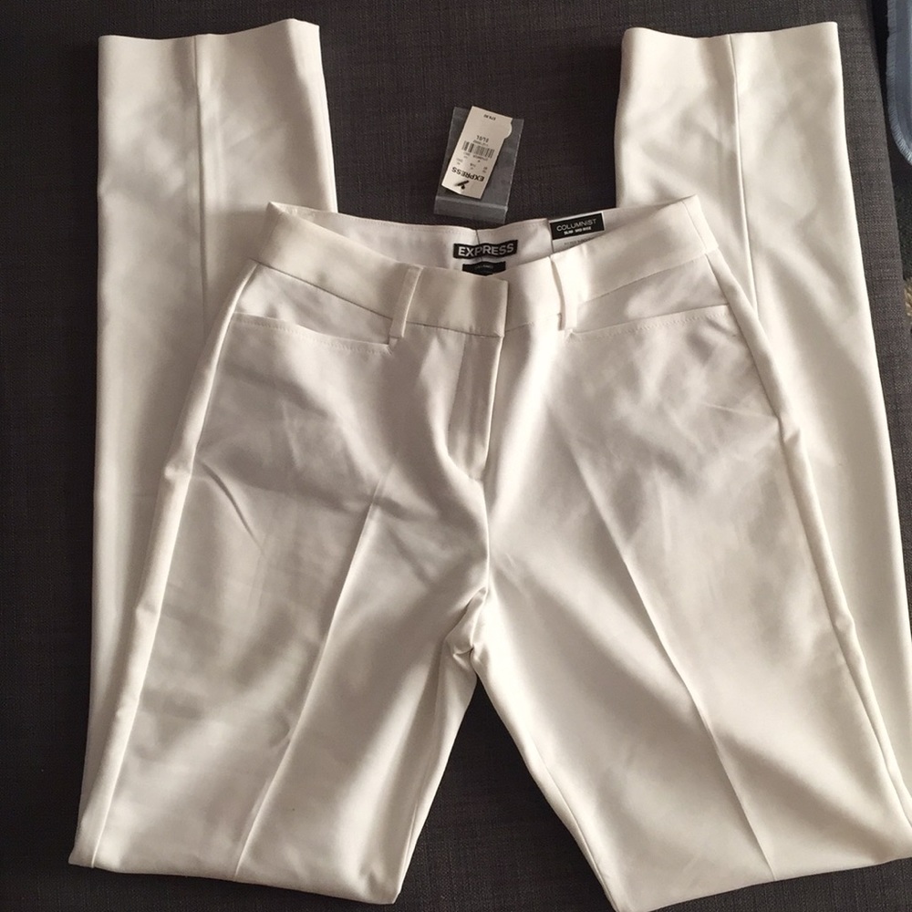 Express Columnist Slim mid-rise pant.